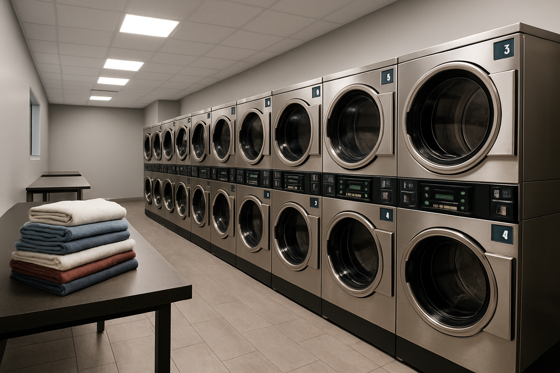 Commercial Laundry In Huntington