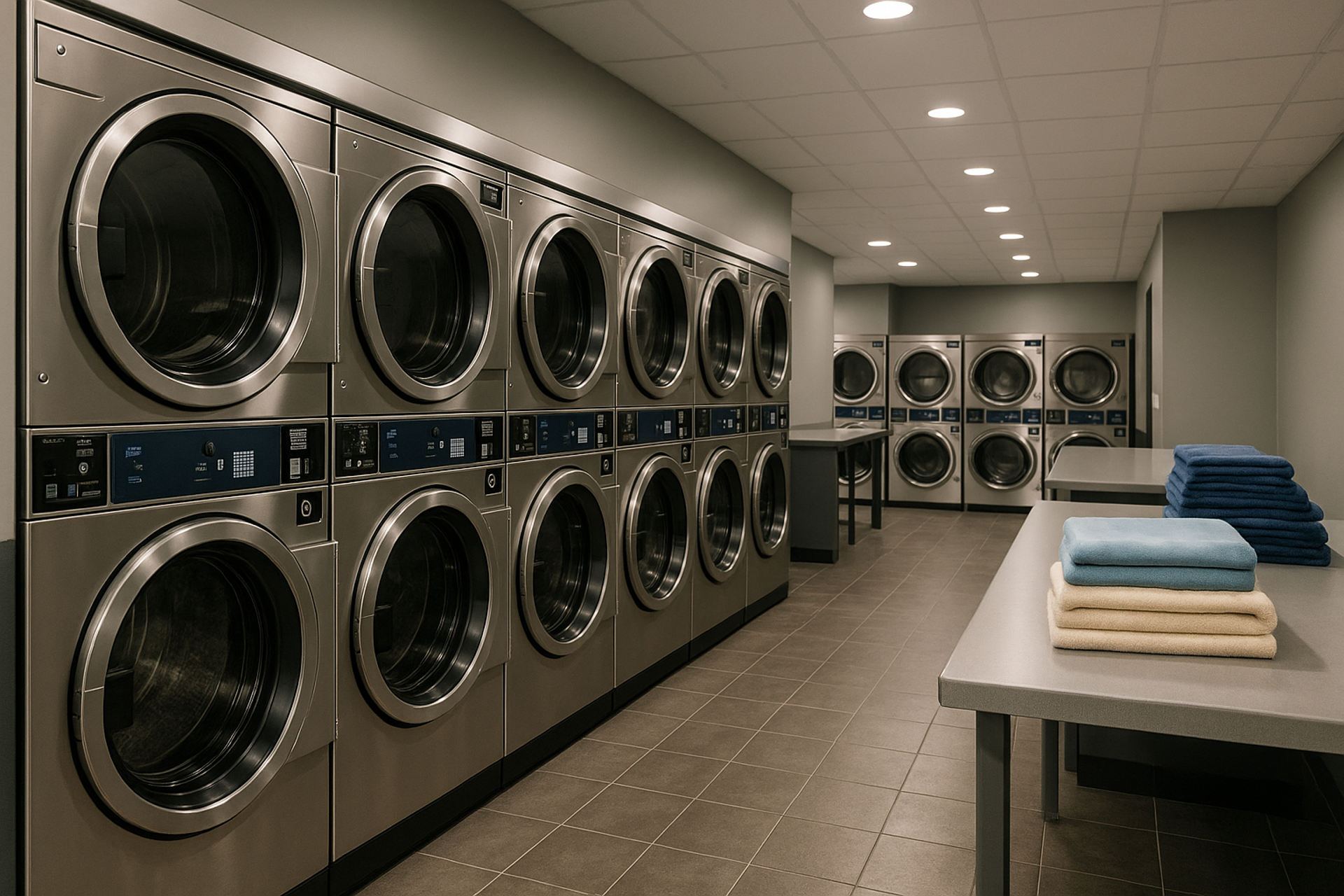 Commercial Laundry In Centre Island
